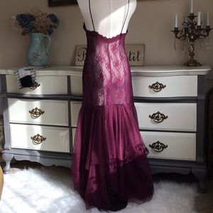 Free People Wine After Hour Dress